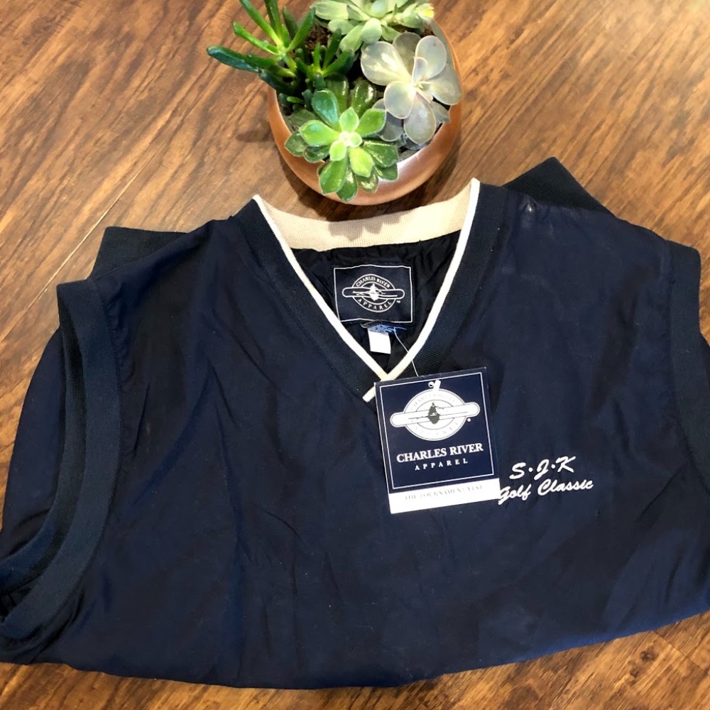 Charles River Apparel -- Golf Vest NWT